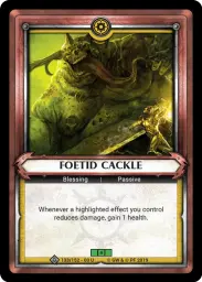 Foetid Cackle